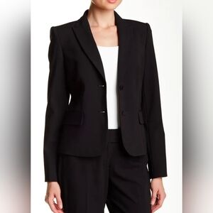 Calvin Klein Elegant Black Suit Jacket
